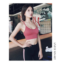Load image into Gallery viewer, Áo Bra lót ngực thể thao nữ cao cấp tập gym yoga phong cách hàn quốc QS002