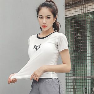áo thun thể thao thời trang hàn quốc tập gym yoga và các môn thể thao QS09