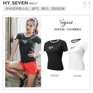 áo thun thể thao thời trang hàn quốc tập gym yoga và các môn thể thao QS09