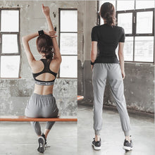 Load image into Gallery viewer, Quần dài jogger thể thao tập gym yoga kết hợp dạo phố