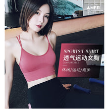 Load image into Gallery viewer, Áo Bra lót ngực thể thao nữ cao cấp tập gym yoga phong cách hàn quốc QS002